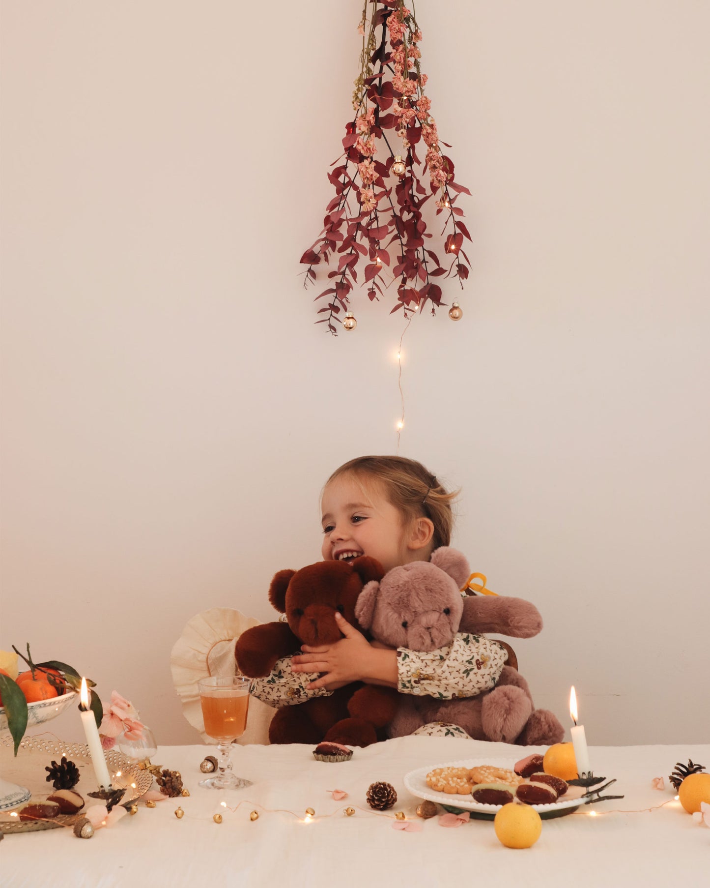 Purple bear plush PAMPLEMOUSSE x EMILE ET IDA