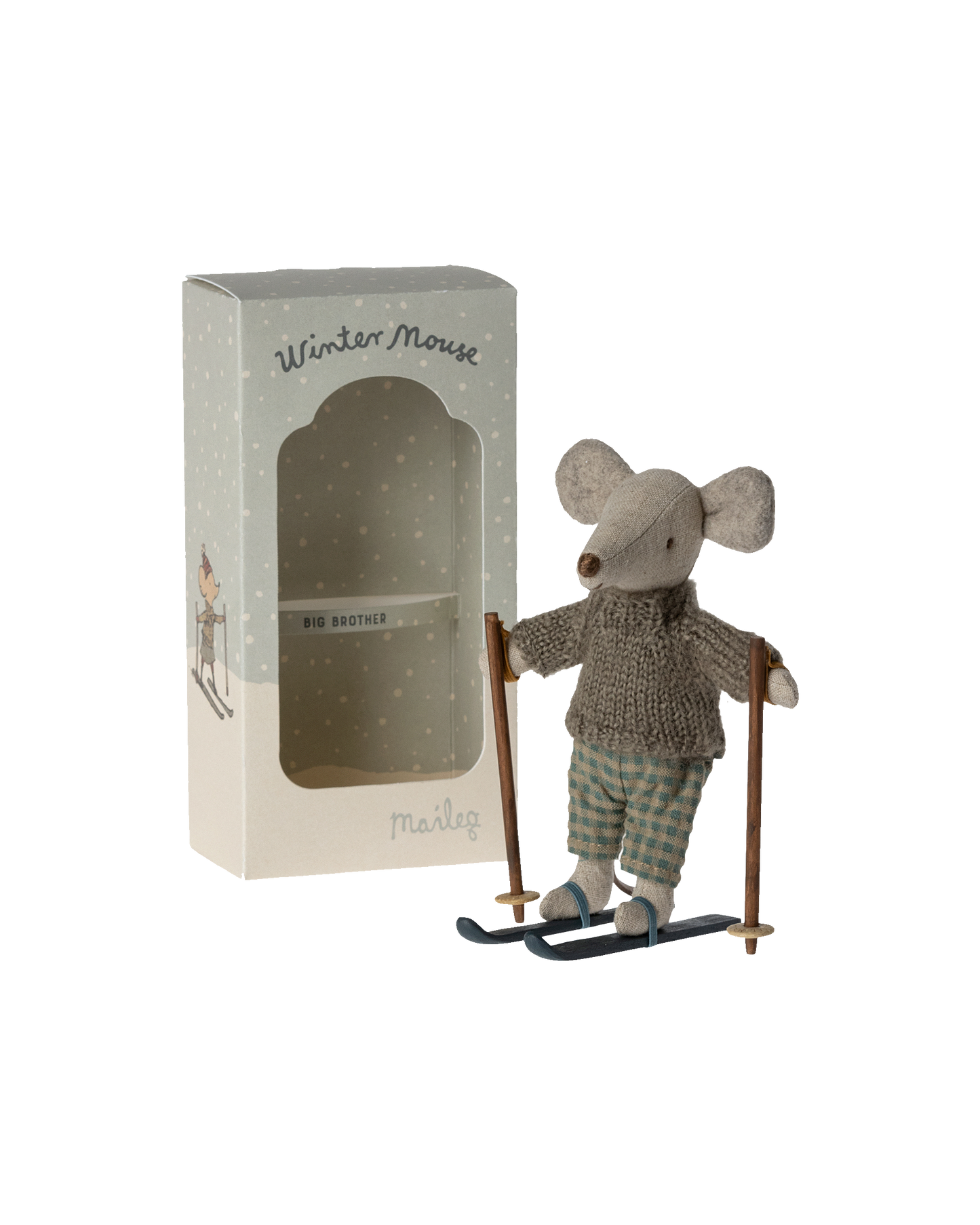 Mouse in winter big brother - Maileg