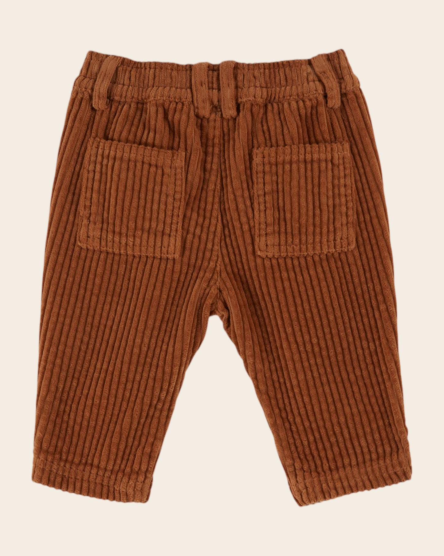 pecan velvet pants