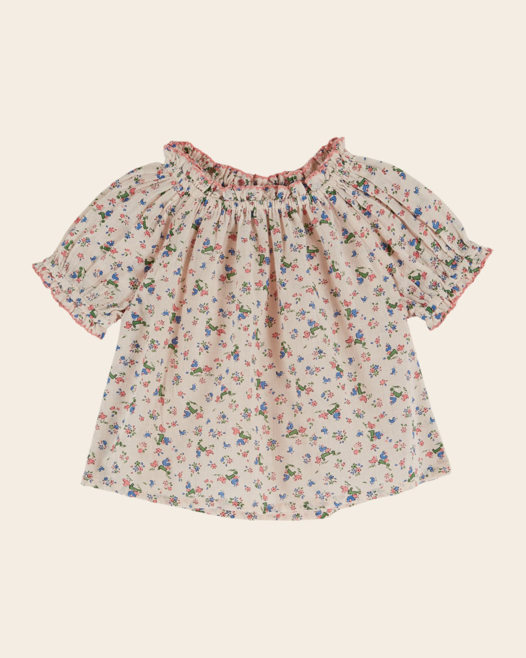 Blouse - À motifs rose