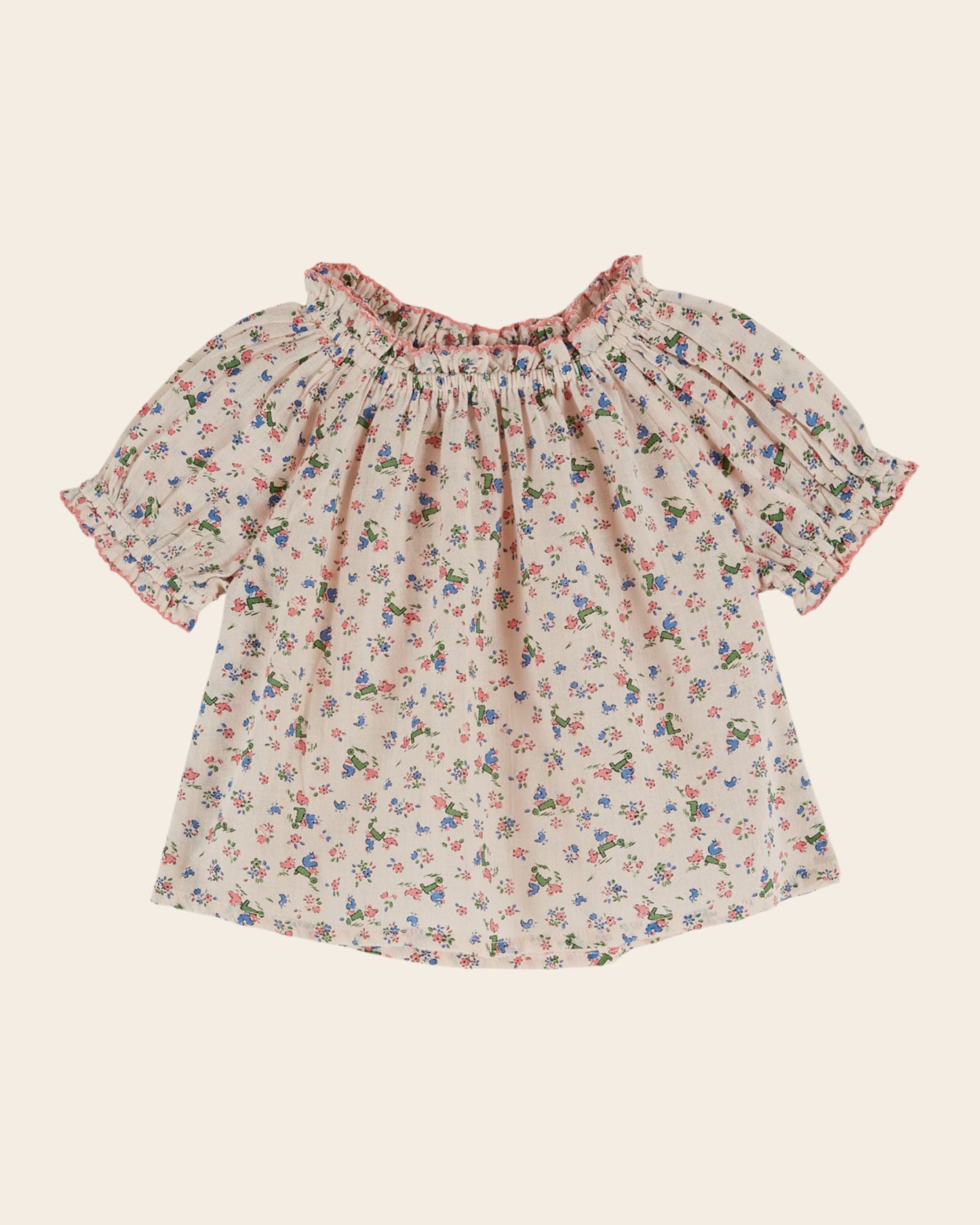 Blouse - À motifs rose
